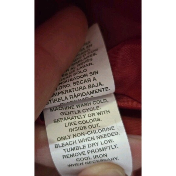 Childrens Place Red Black Velvet Skirt Girls Sz 5 Holiday Christmas Winter Warm - Picture 7 of 7